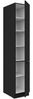 Küchen Hochschrank 40 cm SIENA Schwarz Küchenzeile Küchenblock Küche Einbauküche Bild 2
