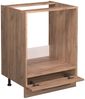Herdumbauschrank Fame-Line Goldkraft Eiche 60 cm , AP Marmor Vicco Bild 5