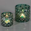 Orientalisches Mosaik Windlicht Athen Grün 2 er Set Bild 2