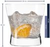 Leonardo Tazio Whiskeybecher, Whiskyglas, Tumbler, Eisboden, Glas, 150 ml, 63179 Bild 2