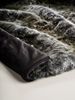 Webpelzdecke Felldecke Kuscheldecke Plaid 140x190 Luchs grau melliert 40091 Bild 2