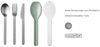Mepal Ellipse Besteckset, Edelstahl, Weiß, 19.5 x 5.1 x 2.3 cm, 3 Bild 4