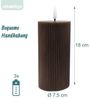 Relaxdays LED Kerzen 4er Set 18 cm Bild 4