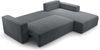 AX LIVING Catea Eckschlafsofa mit Bettkasten R – Graue Eckcouch 279 cm Bild 4