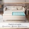 Topper 4x80x200 cm Matratzenauflage mit RavineBlue-Schaum Matratzenschoner H4 Bild 5