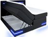 wonello Boxspringbett Daytona, mit LED Beleuchtung und Topper, wahlweise mit Bettkasten Bild 2
