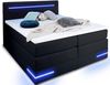 wonello Boxspringbett Daytona, mit LED Beleuchtung und Topper, wahlweise mit Bettkasten Bild 4