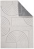 Carpet City Outdoorteppich DUO RUG 5842, rechteckig, Höhe: 5 mm, Wendeteppich Wetterfest In- & Outdoor, Balkon, Terrasse, Wohnzimmer Bild 3
