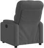 vidaXL Relaxsessel Elektrisch Dunkelgrau Stoff 3204687 Bild 5