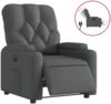 vidaXL Relaxsessel Elektrisch Dunkelgrau Stoff 3204687 Bild 2