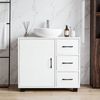 oyajia Waschbeckenunterschrank Unterschrank Badezimmerschrank Badschrank mit 3 große Schubladen (Breite 70 cm) Bild 2