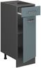 Küchenunterschrank R-Line Blau-Grau 30 cm ohne Arbeitsplatte Vicco Bild 4