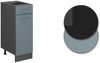 Küchenunterschrank R-Line Blau-Grau 30 cm ohne Arbeitsplatte Vicco Bild 5