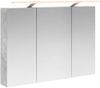vidaXL Badezimmerspiegelschrank mit Tür Beton Grau 100 x 14,5 x 70 cm 889130 Bild 2