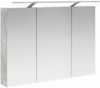 vidaXL Badezimmerspiegelschrank mit Tür Beton Grau 100 x 14,5 x 70 cm 889130 Bild 5