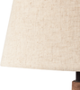 Tischlampe GODAWARI Mangoholz Dunkelbraun Bild 5