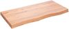 vidaXL Wandregal Hellbraun 100x50x(2-6) cm Massivholz Eiche Behandelt 363688 Bild 2