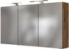 Spiegelschrank 'Baabe' mit LED-Beleuchtung, Wotan Eiche Bild 2