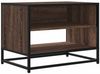 vidaXL TV-Schrank Braun Eichen-Optik 61x40x46 cm Holzwerkstoff Metall 848883 Bild 2