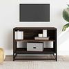 vidaXL TV-Schrank Braun Eichen-Optik 61x40x46 cm Holzwerkstoff Metall 848883 Bild 3