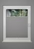 ondeco Plissee Thermo für Fenster innen, Montage in Glasleiste mit Spannschuh, Sonnenschutz-Rollo, Lichtschutz und blickdicht, leichte Verdunkelung, Hellgrau, B): 51-60 cm, H): 101-150 cm Bild 3