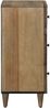 vidaXL Sideboard mit Speicher Braun 40 x 33,5 x 75 cm Massivholz Mango 4018355 Bild 4