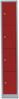 Schließfachschrank Wertfachschrank Fächerschrank Spind Umkleideschrank 4 Fächer-Spint Lichtgrau7Rot 520414 Bild 2