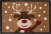 HANSE Home Fußmatte Reindeer, Türmatte, rechteckig, Höhe: 7 mm, In- & Outdoor, Rutschfest, Rentier-Motiv, Waschbar, Wetterfest, Flur Bild 5
