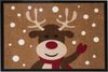 HANSE Home Fußmatte Reindeer, Türmatte, rechteckig, Höhe: 7 mm, In- & Outdoor, Rutschfest, Rentier-Motiv, Waschbar, Wetterfest, Flur Bild 4