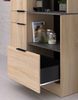 Parisot Buffetschrank Fumay in Eiche und grau 100 cm Bild 5