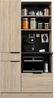 Parisot Buffetschrank Fumay in Eiche und grau 100 cm Bild 2