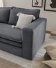Sofa 2-Sitzer Pesaro in grau Cord 180 cm Bild 3