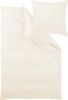 Uni-Mako-Satin - Curt Bauer Uni 135x200 + 80x80 cm-2219 champagner Bild 5