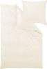 Uni-Mako-Satin - Curt Bauer Uni 135x200 + 80x80 cm-2219 champagner Bild 4