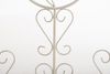 Rankgitter FALK - 35x1x122cm, Metall, Antik-Creme | Rankhilfe Kletterpflanzen Gartendekoration Bild 5