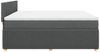 vidaXL Boxspringbett mit Matratze Dunkelgrau 180x200 cm Stoff 3287536 Bild 5