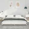 vidaXL Bettrahmen Weiß 180 x 220 cm Massives Kiefernholz 873137 Bild 3