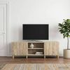 vidaXL TV-Schränk 150 x 31 x 50 cm Sonoma-Eiche Holzwerkstoff 895147 Bild 3