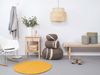 myfelt Hocker Pouf Alwin Kieselstein Filz Braun (XL) A-KS-015-XL Bild 4