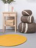 myfelt Hocker Pouf Alwin Kieselstein Filz Braun (XL) A-KS-015-XL Bild 3