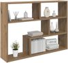 vidaXL Wandregal Wandhalterung Artisan-Eiche 95 x 20 x 69,5 cm 8012147 Bild 2