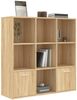 vidaXL Bücherregal Sonoma-Eiche 98 x 30 x 98 cm Spanplatte [801119] Bild 4