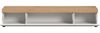 Lowboard >Ruda< stehend / hängend, Weiß / Artisan Eiche Dekor - 180x34x33cm (B/H/T) Bild 5
