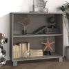 Sideboard, Kommode Hellgrau 85x35x80 cm Massivholz Kiefer j1729p Bild 2