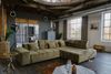KAWOLA Sofa NEVADA Ecksofa Velvet olivgrün Recamiere rechts mit motorischem Sitzvorzug 82 x 215 x 319 cm Bild 5