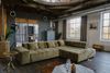 KAWOLA Sofa NEVADA Ecksofa Velvet olivgrün Recamiere rechts mit motorischem Sitzvorzug 82 x 215 x 319 cm Bild 4