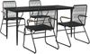 IKAYAA Outdoor-Set (Tisch und vier Stühle) Bild 2