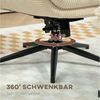 HOMCOM Relaxsessel mit Hocker 360°Drehbarer Fernsehsessel mit Liegefunktion Cord-Optik (TV-Sessel, 1-St, Ruhesessel), für Wohnzimmer, Schlafzimmer, Beige Bild 4