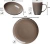 Ritzenhoff & Breker Suomi Kombiset 12-teilig braun Bild 2
