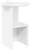 vidaXL Beistelltisch Weiß Ø 39,5 x 55 cm Holzwerkstoff 8001037 Bild 2